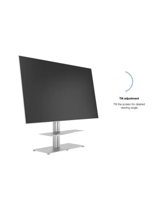 MULTIBRACKETS 0853 Bodenständer mit Tablet Multibrackets Public Display Stand 110 HD Single Floorbase Silver - 50 -85 -Bildsch