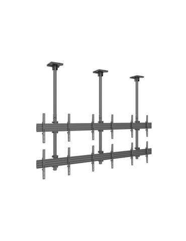 MULTIBRACKETS 3569 Deckenhalterung Multibrackets MBC3X2U Ceiling Mount Pro - 6 Monitore 40 -65  VESA Max 600x400 MULTIBRACKETS