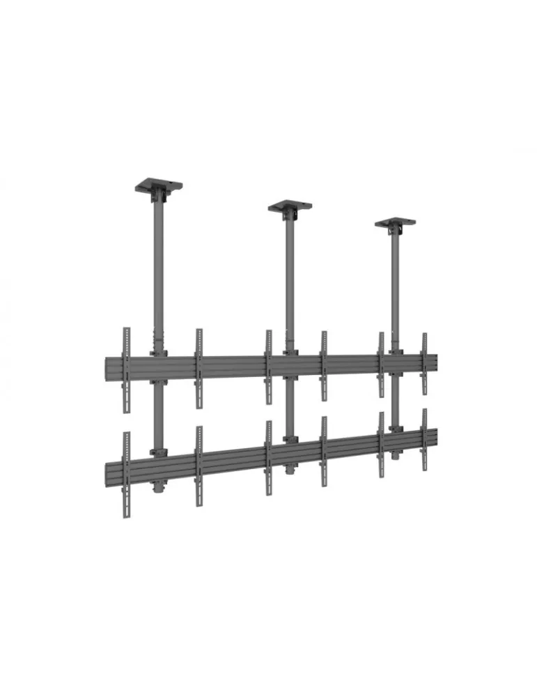 MULTIBRACKETS 3569 Soporte de techo Multibrackets MBC3X2U Soporte de techo Pro - 6 pantallas 40 -65  VESA Max 600x400 MULTIBRA