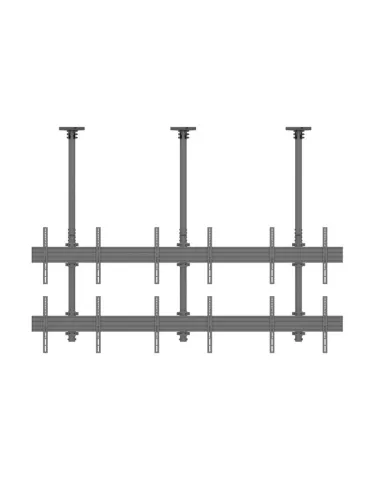 MULTIBRACKETS 3569 Support plafond Multibrackets MBC3X2U Ceiling Mount Pro - 6 écrans 40"-65" VESA Max 600x400 2