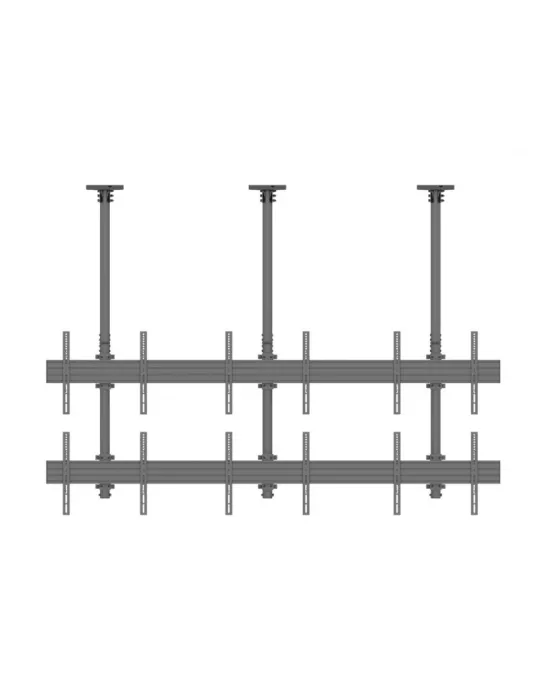 MULTIBRACKETS 3569 Support plafond Multibrackets MBC3X2U Ceiling Mount Pro - 6 écrans 40"-65" VESA Max 600x400