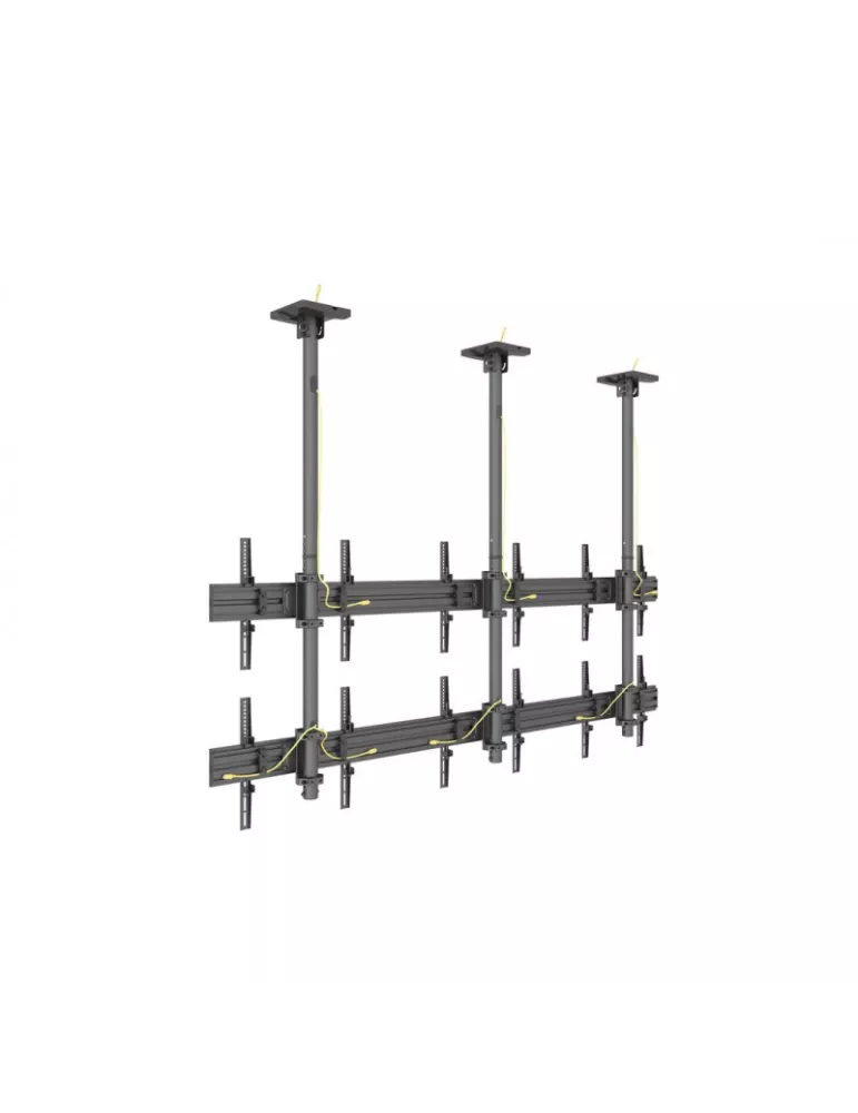 MULTIBRACKETS 3569 Support plafond Multibrackets MBC3X2U Ceiling Mount Pro - 6 écrans 40"-65" VESA Max 600x400