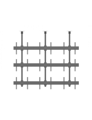 MULTIBRACKETS 3576 Deckenhalterung Multibrackets MBC3X3U Ceiling Mount Pro - 9 Bildschirme 40 -65  VESA Max 600x400 MULTIBRACK 2