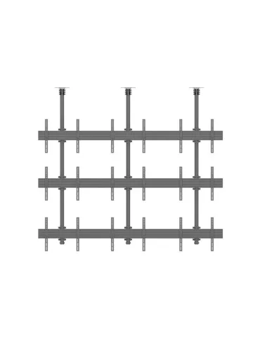 MULTIBRACKETS 3576 Support plafond Multibrackets MBC3X3U Ceiling Mount Pro - 9 écrans 40"-65" VESA Max 600x400 2