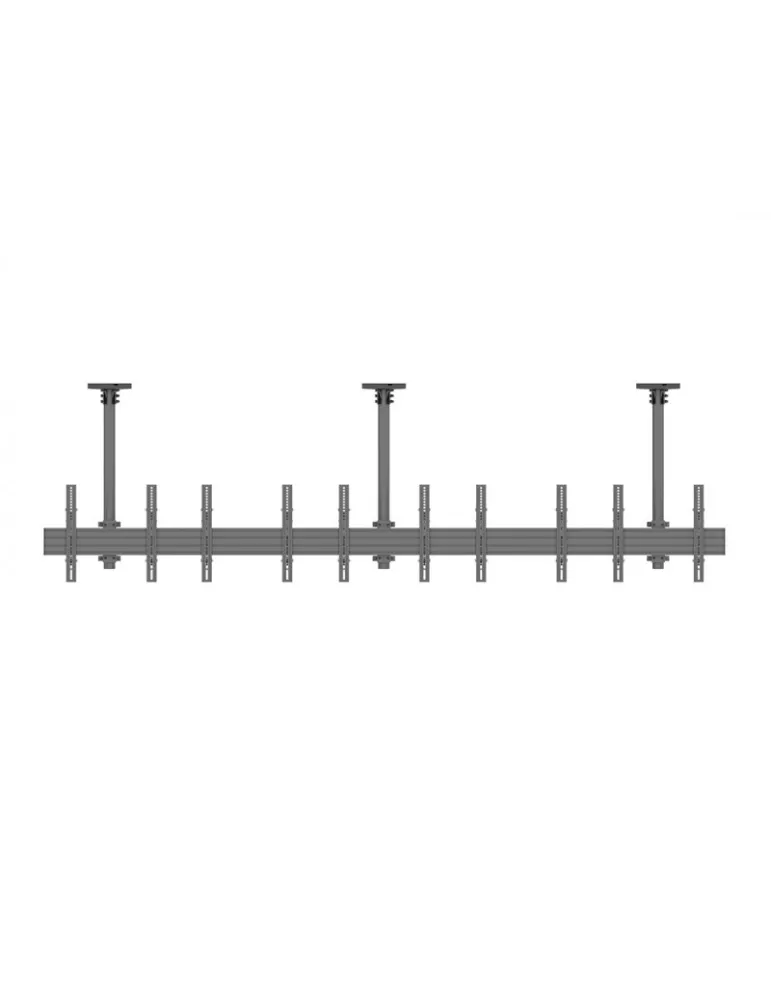MULTIBRACKETS 5070 Deckenhalterung Menuboard Multibrackets Menu Board Mount Pro MBC5X1UP - 5 Bildschirme 32 -55  VESA Max 400x