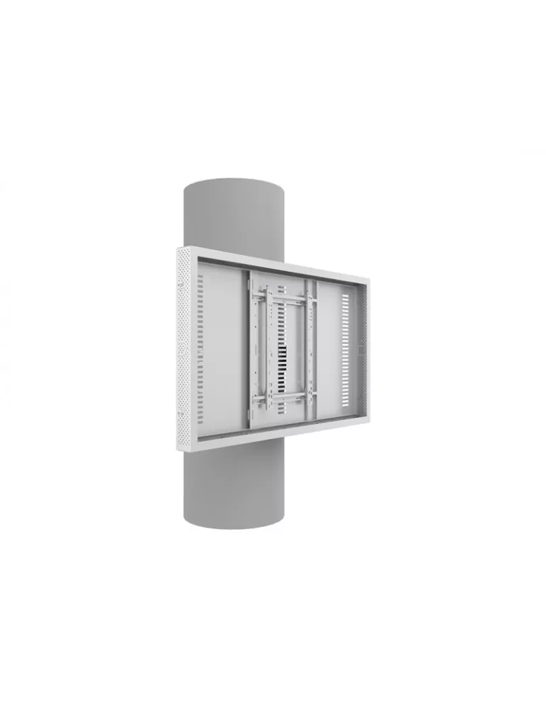 MULTIBRACKETS 4554 Caisson colonne Multibrackets Enclosure 55  Column Medium White - 55  screen VESA Max 600x400 MULTIBRACKETS