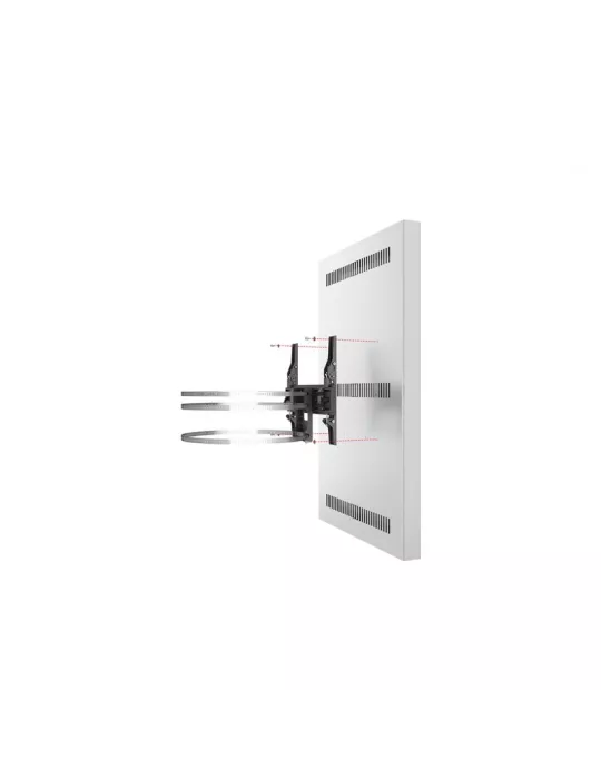 MULTIBRACKETS 4554 Caisson colonne Multibrackets Enclosure 55  Column Medium White - 55  screen VESA Max 600x400 MULTIBRACKETS