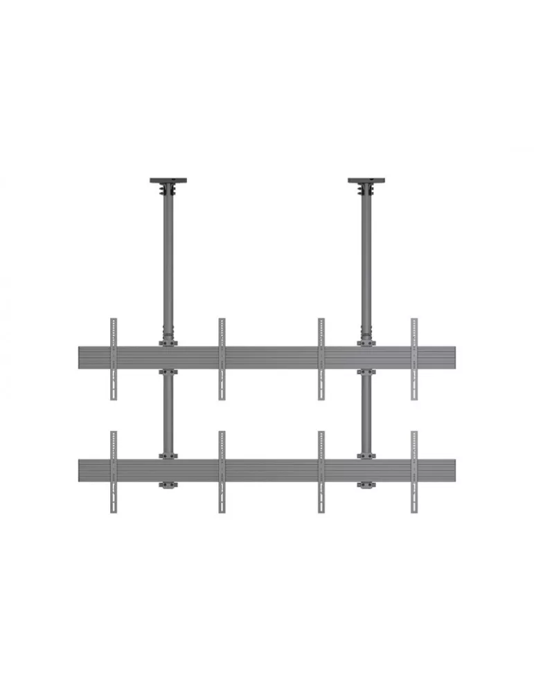 MULTIBRACKETS 3552 Support plafond Multibrackets MBC2X2U Ceiling Mount Pro - 4 écrans 40"-65" VESA Max 600x400