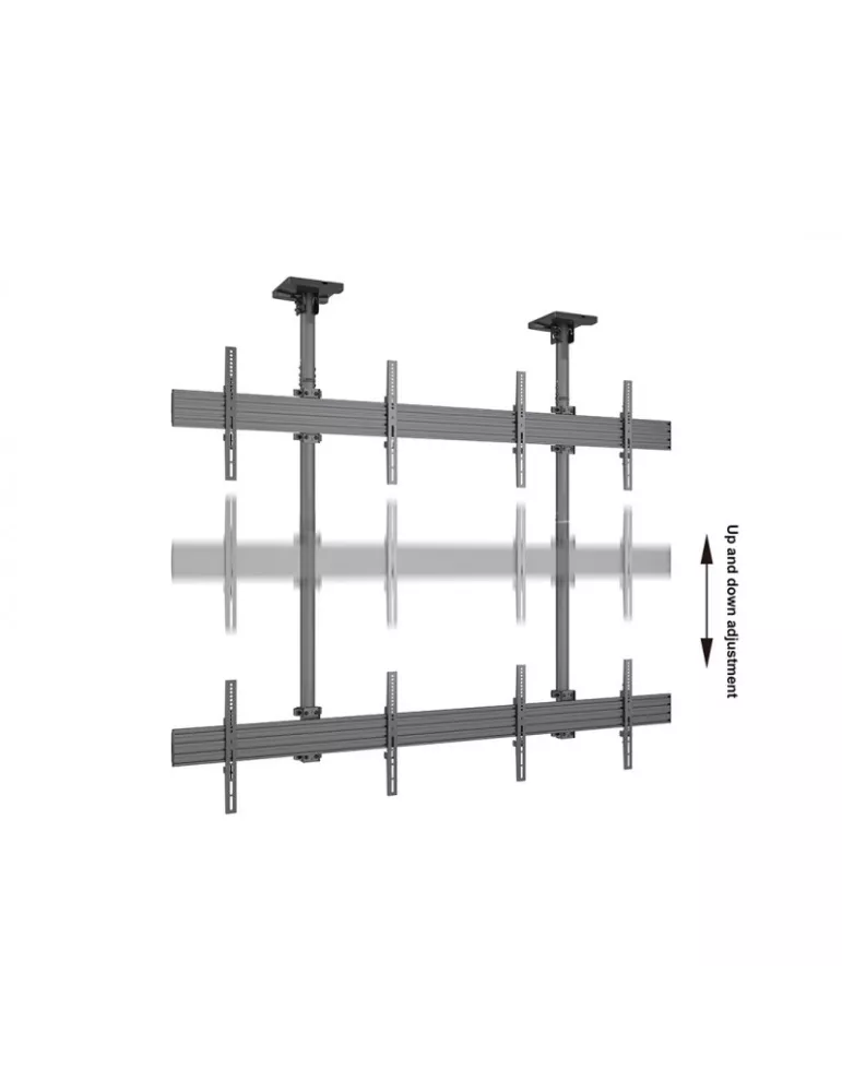 MULTIBRACKETS 3552 Support plafond Multibrackets MBC2X2U Ceiling Mount Pro - 4 écrans 40"-65" VESA Max 600x400