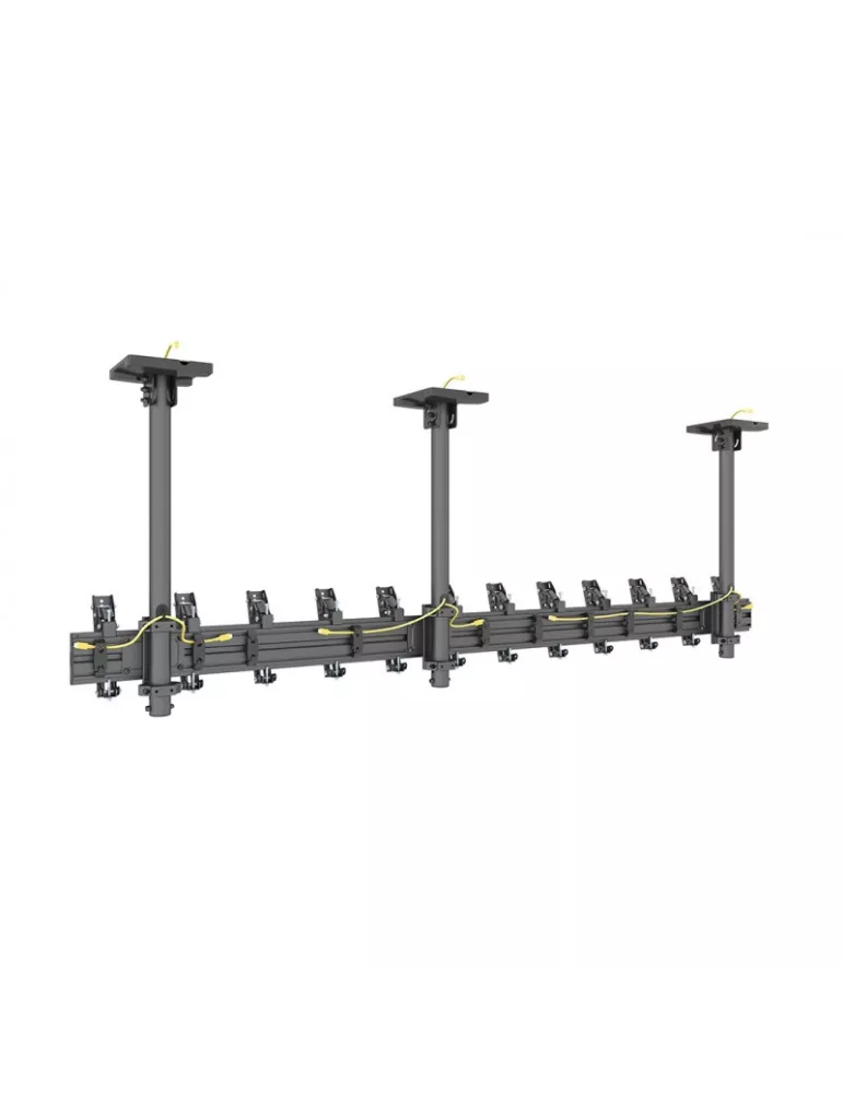 MULTIBRACKETS 6398 Deckenhalterung Multibrackets Menu Board Mount Pro MBC6X1U - 6 Bildschirme 27 -32  VESA Max 200x200 MULTIBR