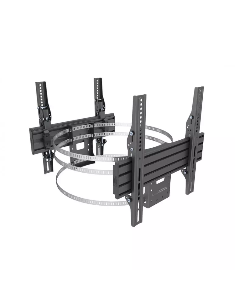 MULTIBRACKETS 3076 Soporte mural doble affichage Multibrackets Columna mural doble - 2 pantallas 32 -65  VESA Max 400x400 MULT