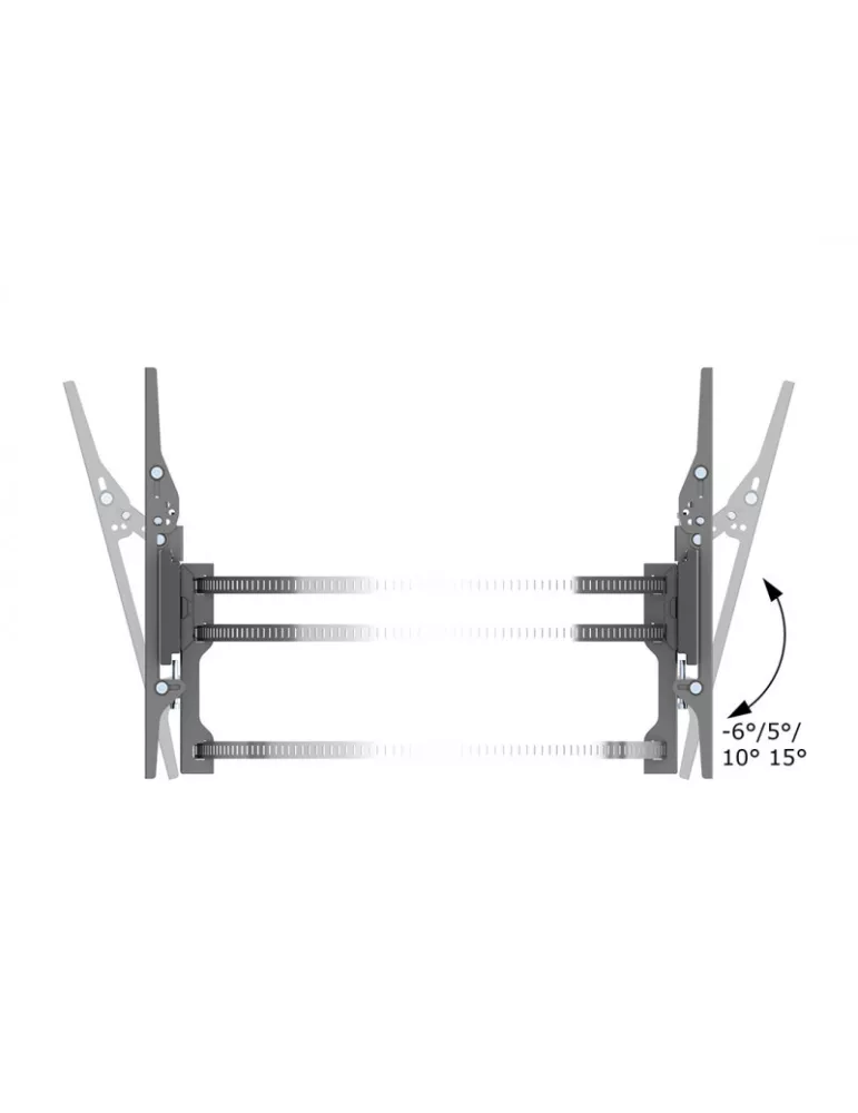 MULTIBRACKETS 3076 Soporte mural doble affichage Multibrackets Columna mural doble - 2 pantallas 32 -65  VESA Max 400x400 MULT