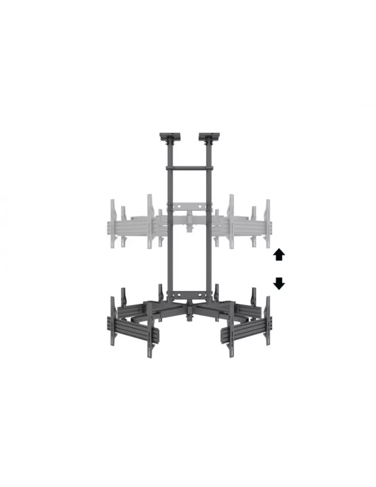 MULTIBRACKETS 8878 Soporte de techo Multibrackets MBC4UHD Pro - 4 pantallas 50 -75  VESA Máx 600x400 MULTIBRACKETS MUL8878 | M