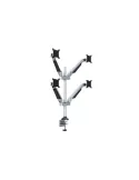 MULTIBRACKETS 7228 Support de table quadruple Multibrackets Gas Lift Arm Quad pour écran 15"- 32" Charge 10Kg Vesa Max 100x100