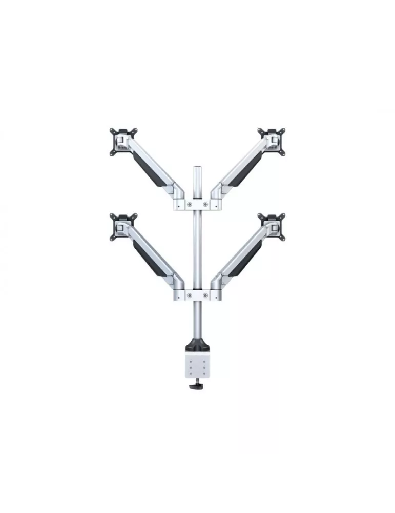 MULTIBRACKETS 7228 Multibrackets Brazo elevador de gas Soporte de mesa cuádruple para pantallas de 15 - 32  Carga 10Kg Vesa Ma