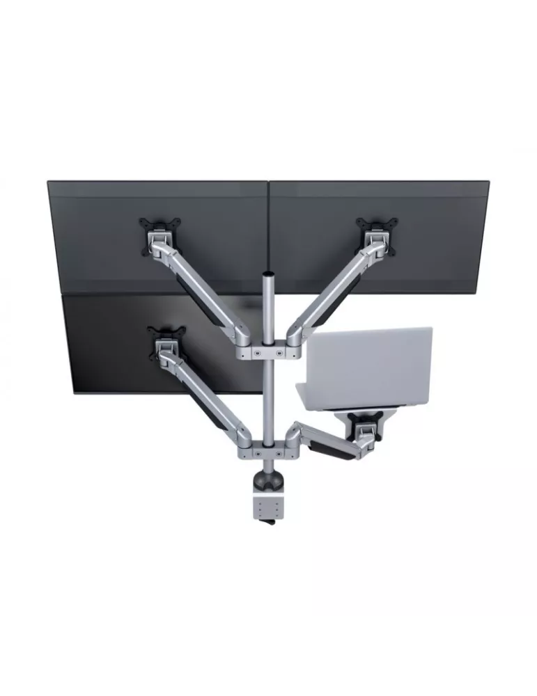 MULTIBRACKETS 7228 Tischständer vierfach Multibrackets Gas Lift Arm Quad für 15 -32  Bildschirm Belastung 10Kg Vesa Max 100x10
