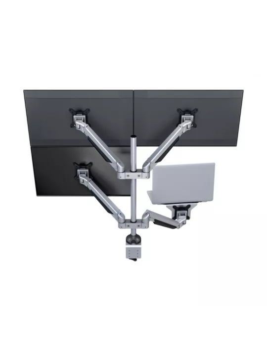 MULTIBRACKETS 7228 Tischständer vierfach Multibrackets Gas Lift Arm Quad für 15 -32  Bildschirm Belastung 10Kg Vesa Max 100x10