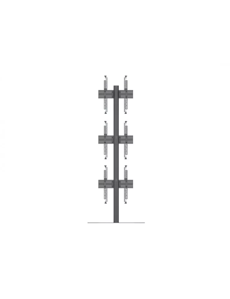MULTIBRACKETS 6757 Support sol Multibrackets Floorstand Column Pro MBFSC3U 270 - 3 écrans 40"-65" VESA Max 400x400