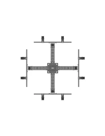 MULTIBRACKETS 3538 Support plafond Multibrackets Ceiling Mount PRO MBC4U VESA 600x400 REF  MULTIBRACKETS MUL3538 | MusicGoodDe 2