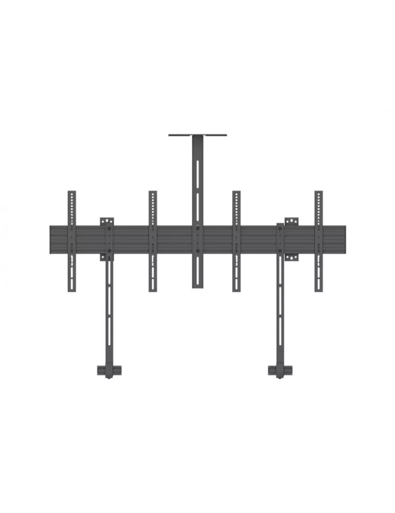 MULTIBRACKETS 6621 Support mural Multibrackets Collaboration Side by Side with brackets - 2 screens 32 -65  VESA Max 400x400 M