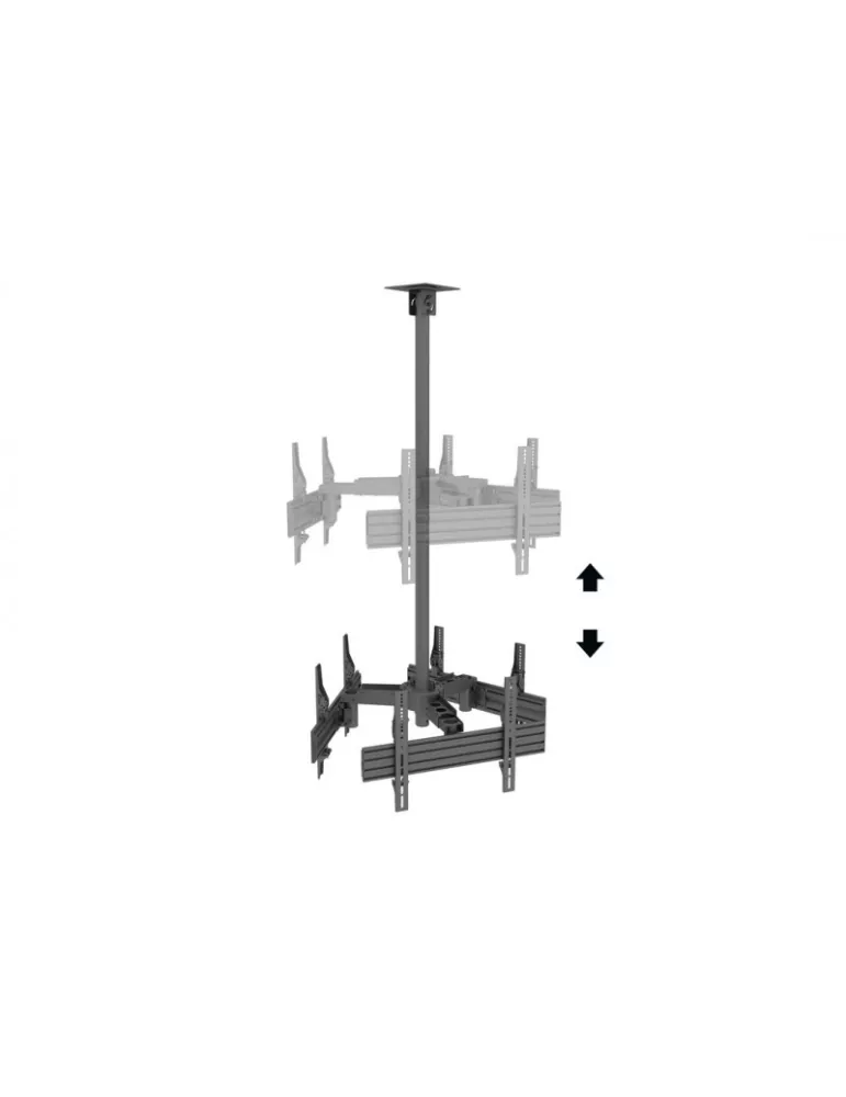 MULTIBRACKETS 8861 Ceiling mount Multibrackets MBC3UHD Ceiling Mount Pro - 3 screens 50 -75  VESA Max 600x400 MULTIBRACKETS MU