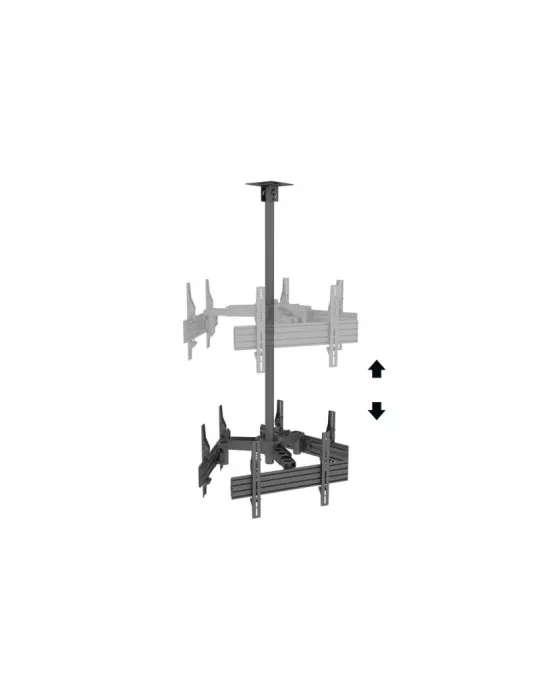 MULTIBRACKETS 8861 Soporte de techo Multibrackets MBC3UHD Ceiling Mount Pro - 3 pantallas 50 -75  VESA Max 600x400 MULTIBRACKE