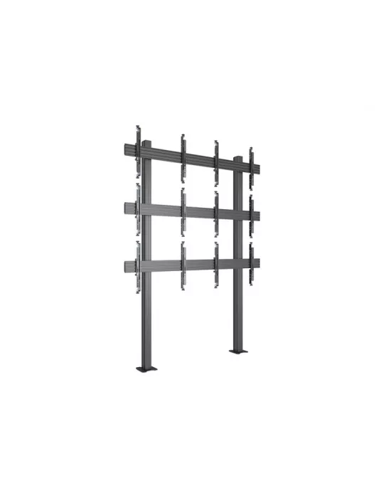 MULTIBRACKETS 3410 Support sol a fixer pour mur vidéo Multibrackets Floormount Column Pro 2x3 270 - 6 écrans 32-65" VESA Max 60