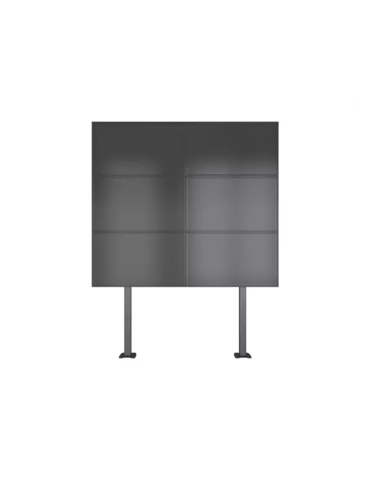 MULTIBRACKETS 3410 Floor mount for video wall Multibrackets Floormount Column Pro 2x3 270 - 6 screens 32-65  VESA Max 600x400