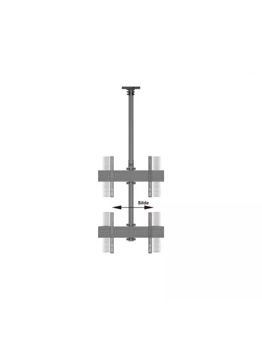 MULTIBRACKETS 3545 Support plafond Multibrackets MBC2U Ceiling Mount Pro - 2 écrans 40"-65" VESA Max 600x400