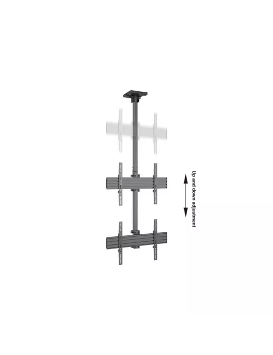MULTIBRACKETS 3545 Support plafond Multibrackets MBC2U Ceiling Mount Pro - 2 écrans 40"-65" VESA Max 600x400