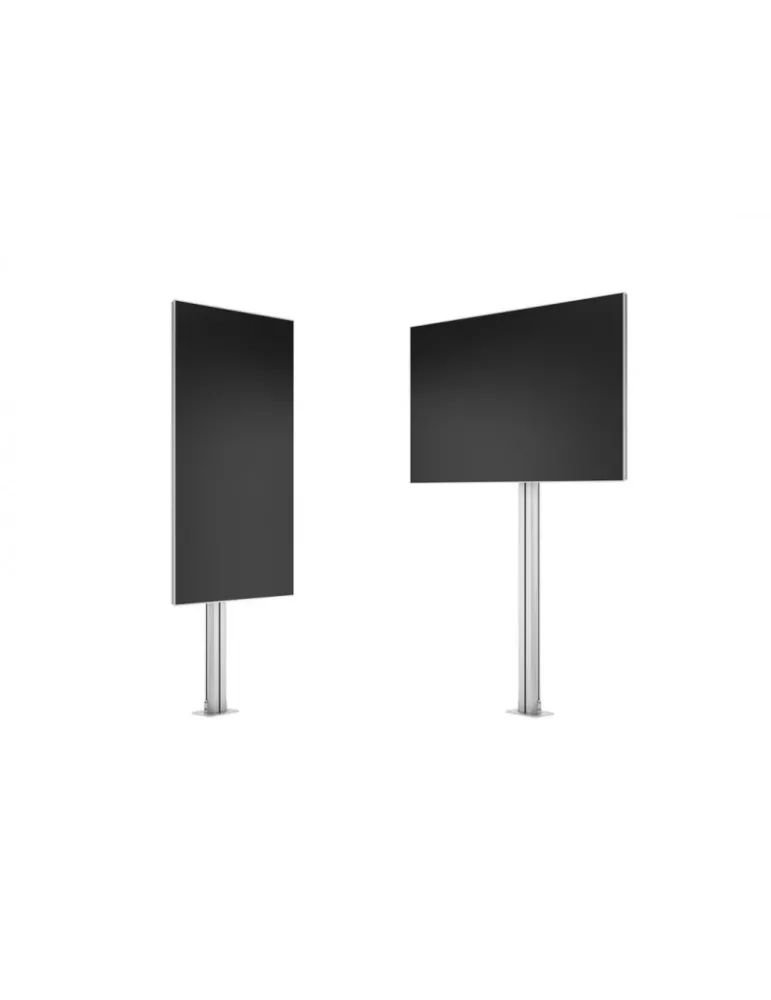 MULTIBRACKETS 2246 Soporte sol a fijador Multibrackets Public Display Stand 210 HD Single Silver Floormount - pantalla 55 -80