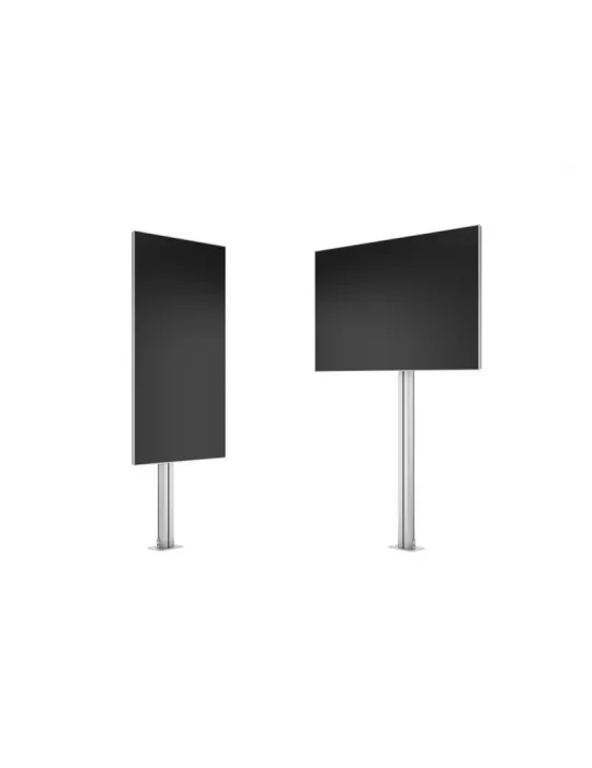 MULTIBRACKETS 2246 Bodenständer zum Befestigen Multibrackets Public Display Stand 210 HD Single Silver Floormount - Bildschirm