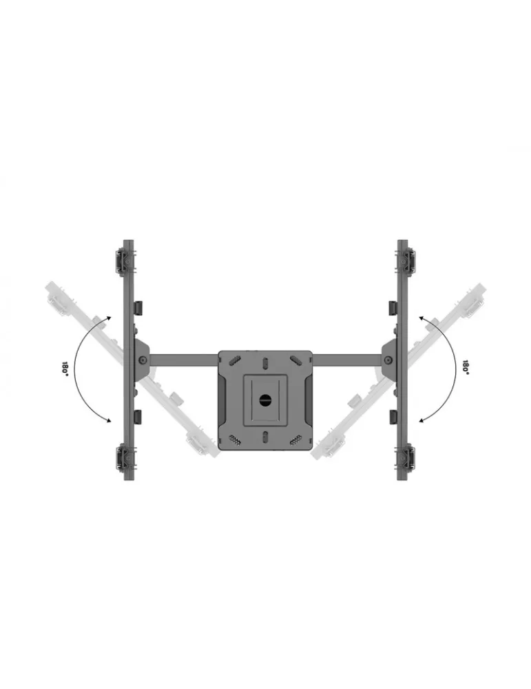 MULTIBRACKETS 2468 Support plafond 2 Ecrans Multibrackets MBC2UPV 400 Ceiling Mount Pro - 46"~65" VESA Max 400x400