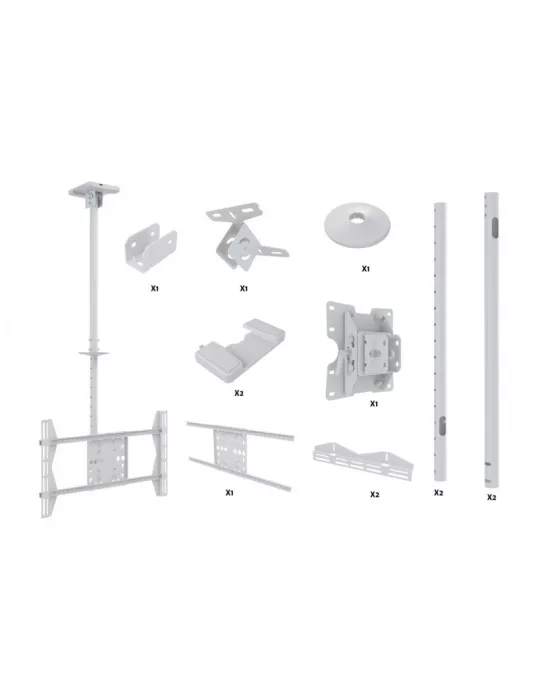 MULTIBRACKETS 2517 Deckenhalterung Multibrackets Public Ceilingmount Large Single für Bildschirm 42 -63  Last 40kg Vesa Max 60