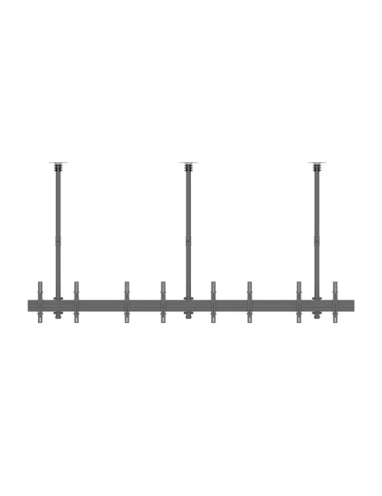 MULTIBRACKETS 3514 Doppelseitige Deckenhalterung Multibrackets MBC4X1U2 Ceiling Mount Pro - 8 Monitore 40 -65  VESA Max 600x40