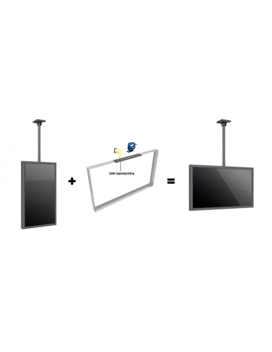 MULTIBRACKETS 1614 Landscape Installation Template Black MULTIBRACKETS MUL1614 | MusicGoodDeal