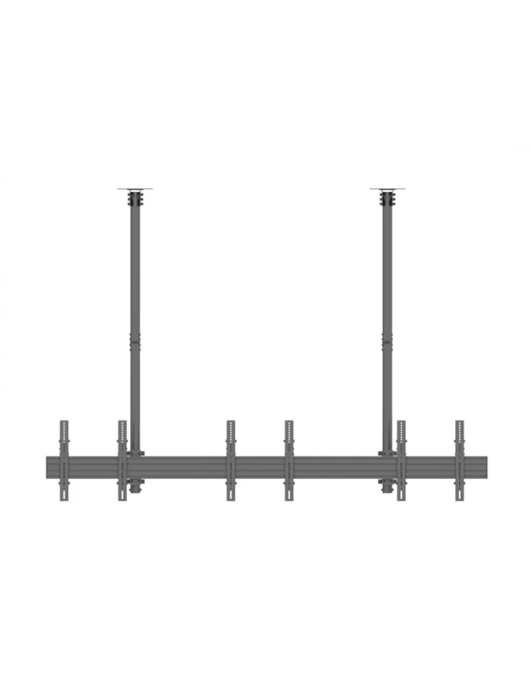 MULTIBRACKETS 3507 Double-sided ceiling mount Multibrackets MBC3X1U2 Ceiling Mount Pro - 6 screens 40 -65  VESA Max 600x400 MU