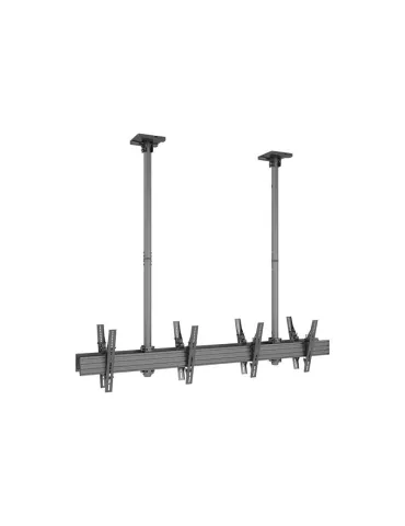 MULTIBRACKETS 3491 Support plafond double face Multibrackets MBC2X1U2 Ceiling Mount Pro - 4 écrans 40"-65" VESA Max 600x400