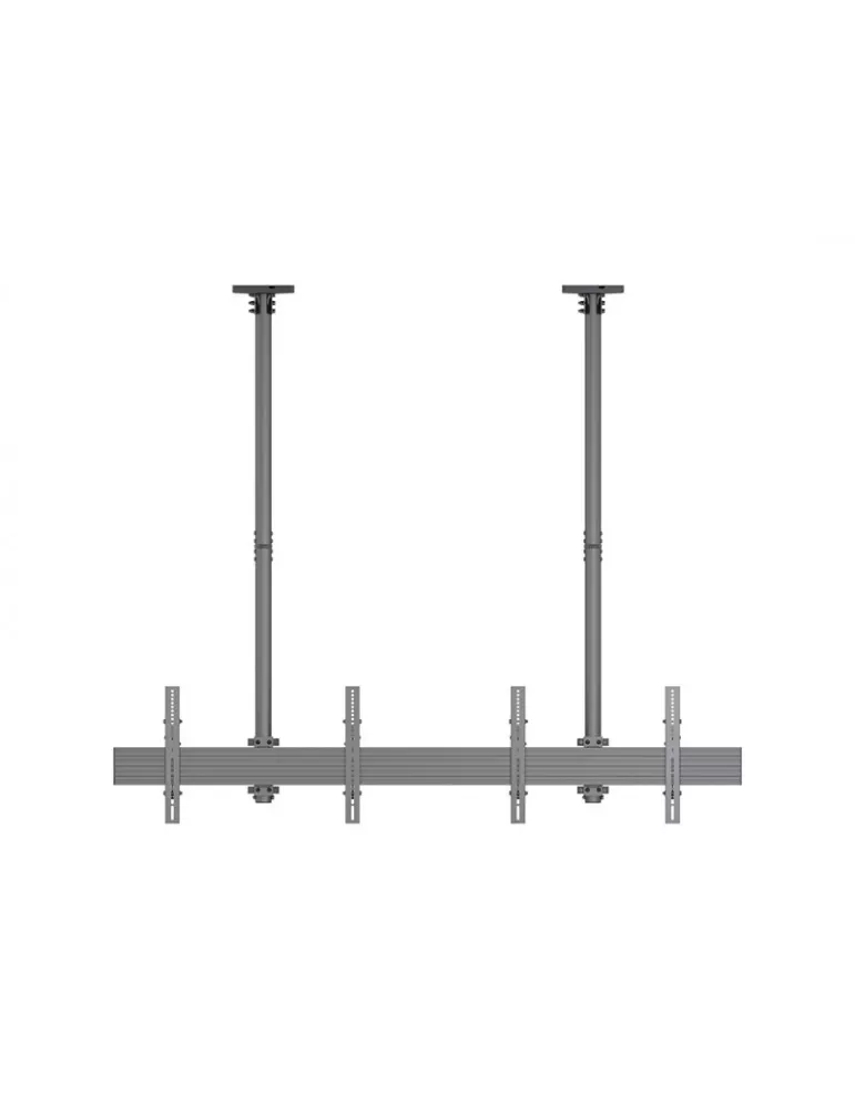 MULTIBRACKETS 3491 Support plafond double face Multibrackets MBC2X1U2 Ceiling Mount Pro - 4 écrans 40"-65" VESA Max 600x400