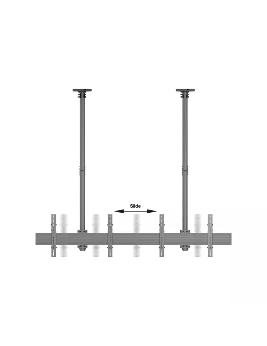 MULTIBRACKETS 3491 Soporte de techo de doble cara Multibrackets MBC2X1U2 Ceiling Mount Pro - 4 pantallas 40 -65  VESA Max 600x