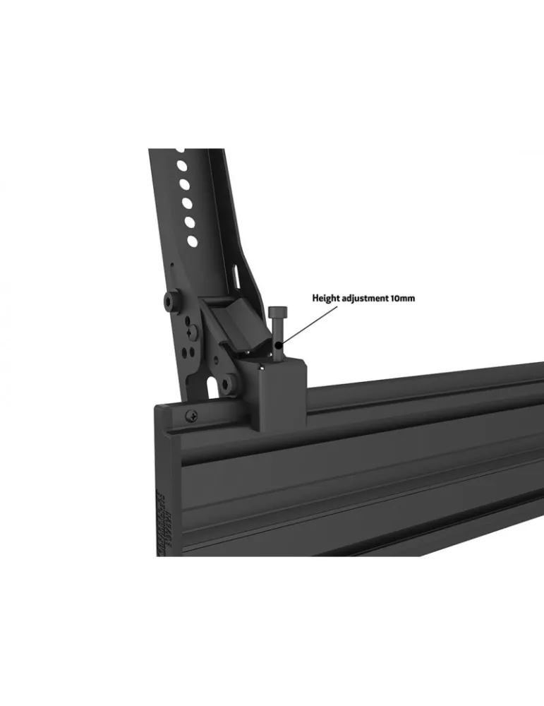 MULTIBRACKETS 3491 Doppelseitige Deckenhalterung Multibrackets MBC2X1U2 Ceiling Mount Pro - 4 Bildschirme 40 -65  VESA Max 600