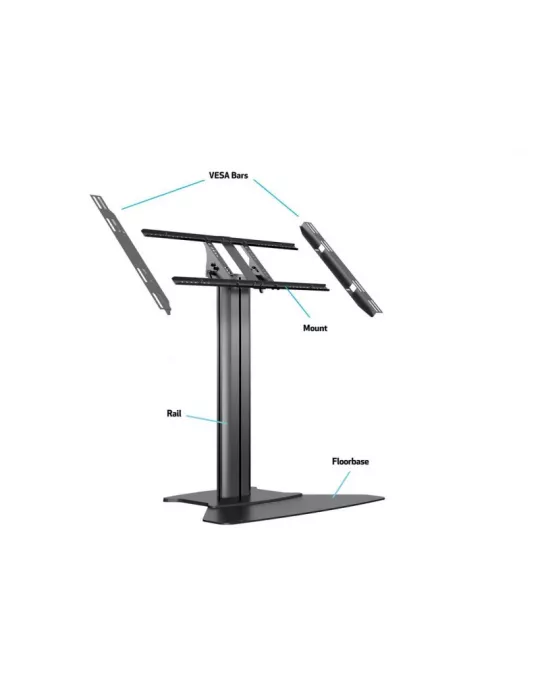 MULTIBRACKETS 7413 Soporte sol inclinable Multibrackets Public Display Stand 110HD 32-55   REF  MULTIBRACKETS MUL7413 | MusicG