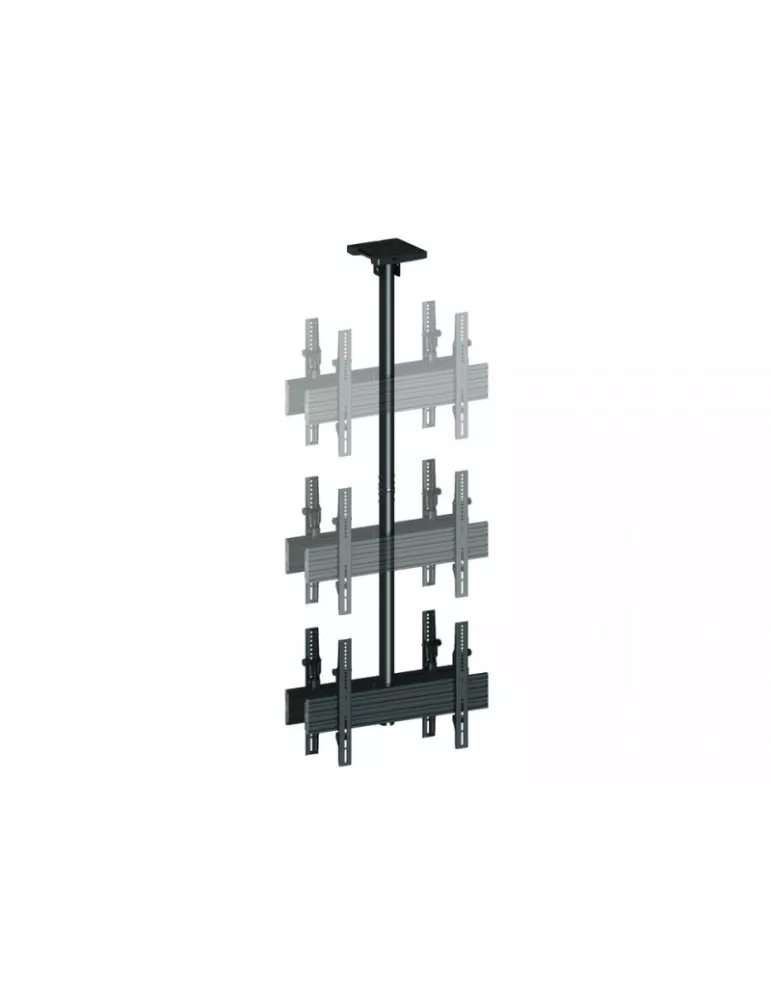 MULTIBRACKETS 3453 Support plafond double face Multibrackets MBC1UX2 Ceiling Mount Pro - 2 écrans 42"-75" VESA Max 600x400