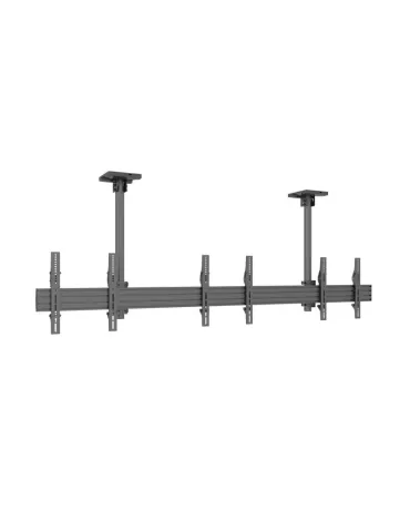 MULTIBRACKETS 3941 Menuboard ceiling mount Multibrackets MBC3X1U for 3 screens 40 -65  LCD VESA Max 600x400 MULTIBRACKETS MUL3