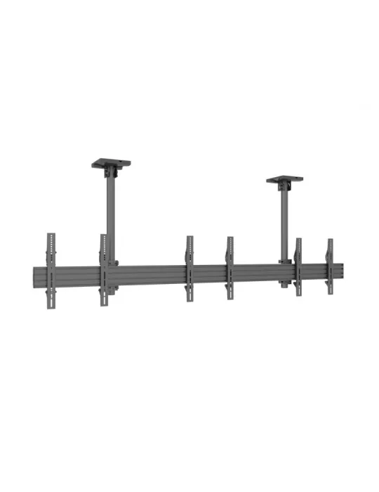 MULTIBRACKETS 3941 Support plafond Menuboard Multibrackets MBC3X1U pour 3 écrans 40"-65" LCD VESA Max 600x400