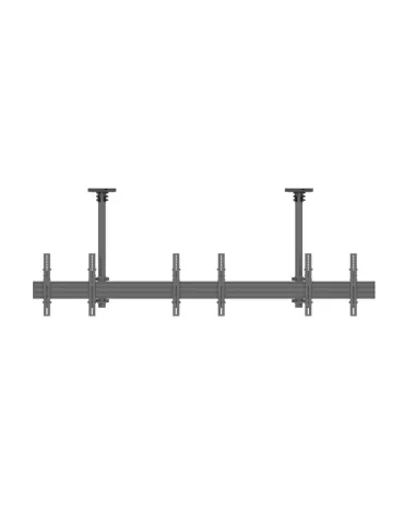 MULTIBRACKETS 3941 Menuboard ceiling mount Multibrackets MBC3X1U for 3 screens 40 -65  LCD VESA Max 600x400 MULTIBRACKETS MUL3 2