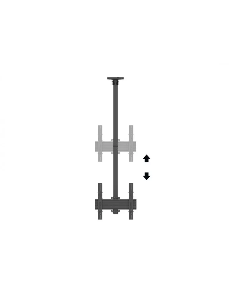 MULTIBRACKETS 8892 Support plafond double face Multibrackets MBC1UX2 Ceiling Mount Pro - 2 écrans 32"-75" VESA Max 400x400