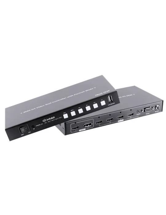 INFOBIT IWALL104P iWall 104P videowall controller with portrait mode support INFOBIT INFIWALL104P | MusicGoodDeal