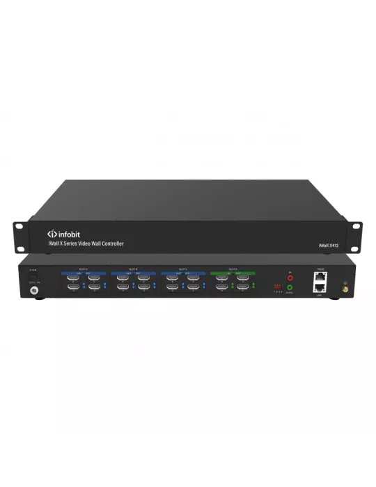 INFOBIT IWALLX412 Contrôleur Mur Vidéo HDMI 1080P  iWall X412
