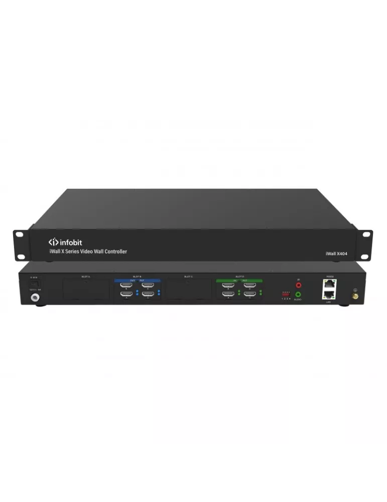 INFOBIT IWALLX404 iWall X404 1080P HDMI Video Wall Controller INFOBIT INFIWALLX404 | MusicGoodDeal